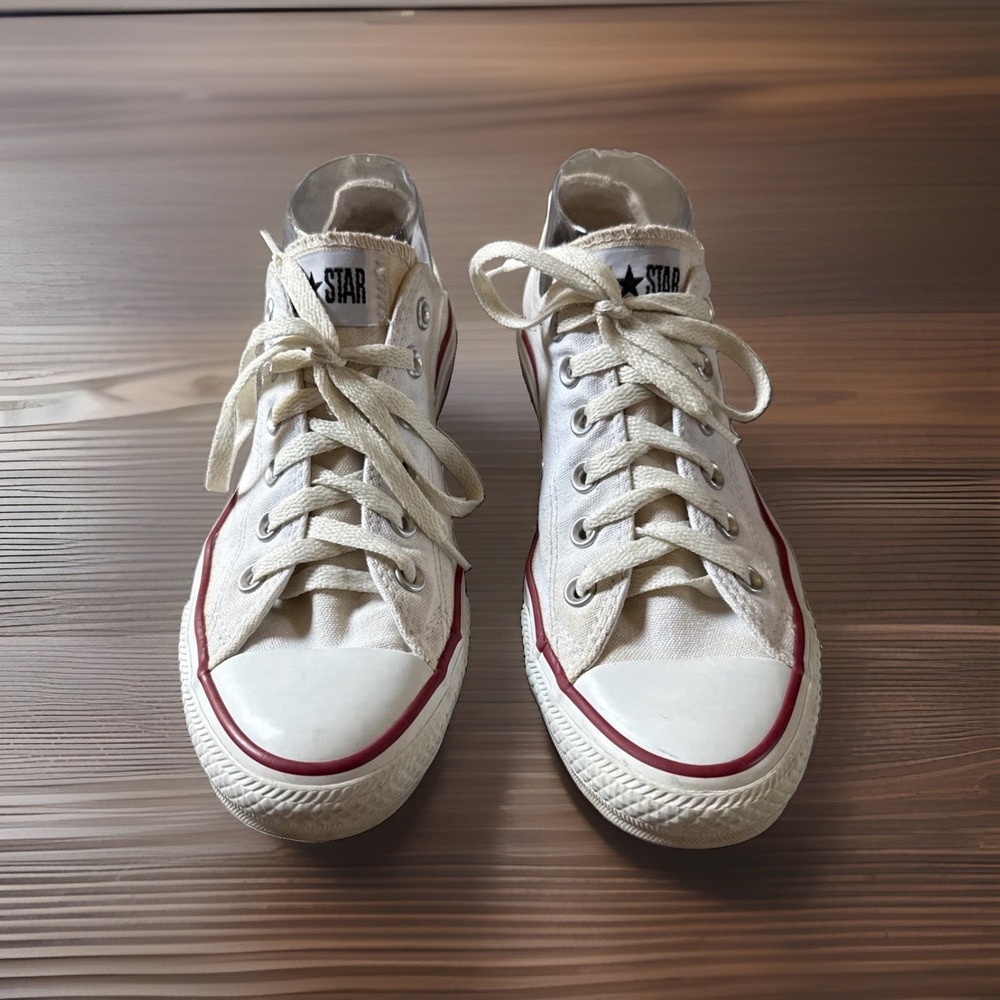 Converse All Star Low Top Lace Up White SIZE: Mens 7 Womens 9 #M7652